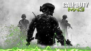 Call Of Duty Modern Warfare 3 Soldier Facing Back Wallpaper