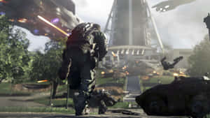 Call Of Duty Soldiers In Action Wallpaper