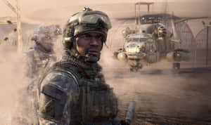 Call Of Duty Soldiers In Action Wallpaper