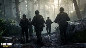 Call Of Duty Soldiers In Action Wallpaper