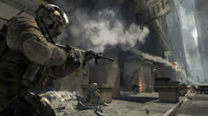 Call Of Duty Soldiers In Action Wallpaper