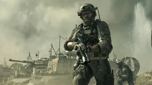 Call Of Duty Soldiers Ready For Battle Wallpaper