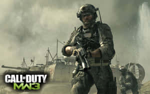 Callof Duty M W3 Soldier Action Wallpaper