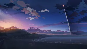 Calm Anime 5 Centimeters Per Second Wallpaper