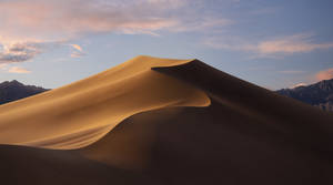 Calm Desert Mac 4k Wallpaper