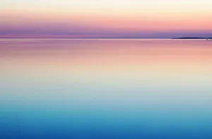 Calm Pastel Ocean Wallpaper
