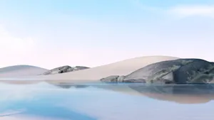 Calm Superficial Water Wallpaper