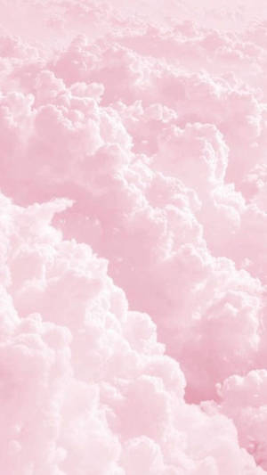 Calming Aesthetic Pink Sky Wallpaper