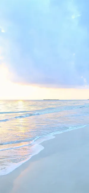 Calming Iphone Sky Blue Sky Wallpaper