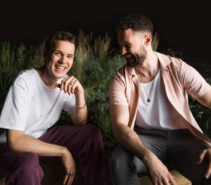 Calum Scott With Felix Jaehn Wallpaper