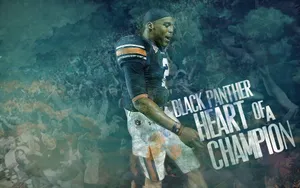 Cam Newton Leading The Carolina Panthers Wallpaper