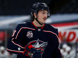 Camera Focus Zachary Werenski Wallpaper