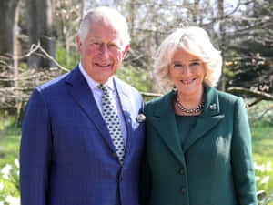 Camilla Charles Forest Wallpaper