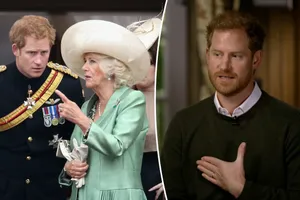 Camilla With Prince Harry Wallpaper