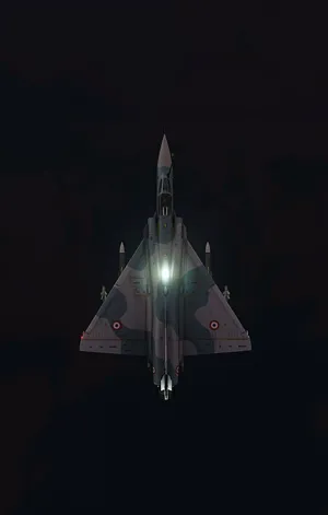 Camouflage Fighter Plane Wallpaper