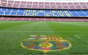 Camp Nou Stadium Mes Que Un Club Wallpaper