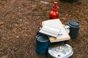 Camping Materials Live Desktop Wallpaper