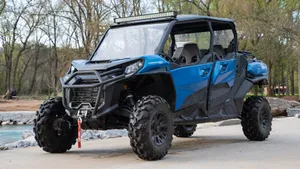 Can Am Off Road Vehicle Parked Outdoors Wallpaper