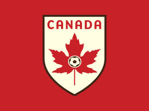 Canada National Football Team Emblem Wallpaper