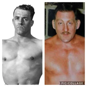 Canadian Professional Wrestler Stu Hart And Karl Gotch Wallpaper