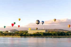 Canberra Hot Air Balloons Wallpaper