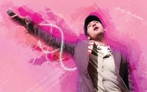 Candian Pop Music Superstar Justin Timberlake Wallpaper