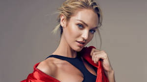 Candice Swanepoel Sports Wear Photography Wallpaper