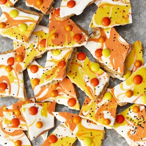 Candy Corn Inspired Treats Wallpaper