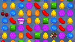 Candy Tiles From The Candy Crush Saga Wallpaper