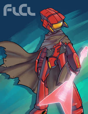 Canti Robot From Flcl Anime Series Wallpaper