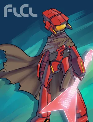 Canti Robot From Flcl Anime Series Wallpaper