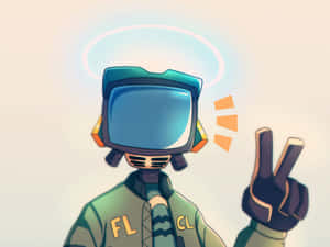 Canti Standing Tall Amidst A Hazy Background Wallpaper