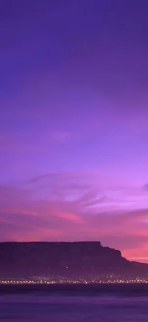 Cape Town Table Mountain Africa Iphone Wallpaper