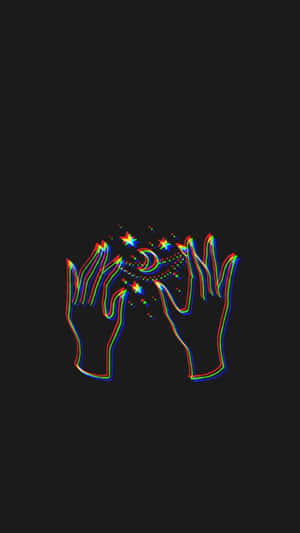 Capricorn Trippy Dark Aesthetic Wallpaper