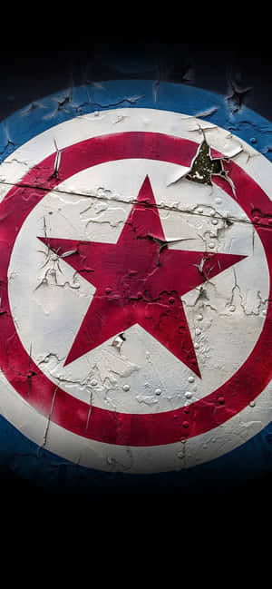 Captain America Shield Damaged Wallpaper Wallpaper