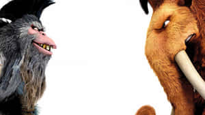 Captain Gutt In Ice Age Continental Drift Wallpaper