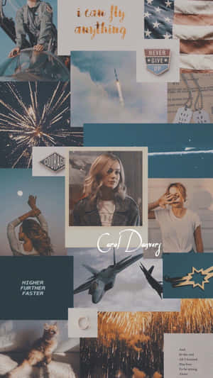 Captain Marvel, Carol Danvers Ready To Take Flight Wallpaper