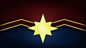 Captain Marvel Inspired Background Wallpaper