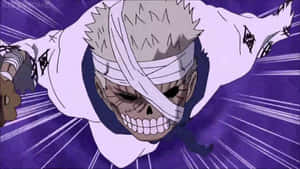 Captain Morgan And His Naval Command Enroute To Thriller Bark Wallpaper