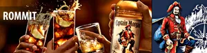 Captain Morgan Rum Celebration Banner Wallpaper