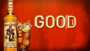 Captain Morgan Spiced Rum Good Advertisement Wallpaper