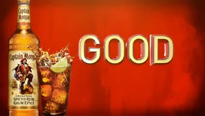 Captain Morgan Spiced Rum Good Advertisement Wallpaper