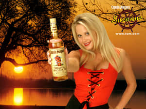 Captain Morgan Spiced Rum Promotion Wallpaper