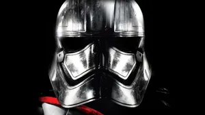 Captain Phasma - A Formidable Foe In The Star Wars Galaxy Wallpaper