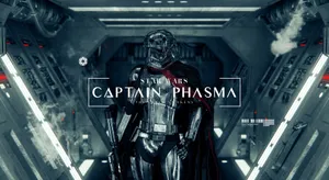 Captain Phasma Leading The Stormtroopers In Battle Wallpaper