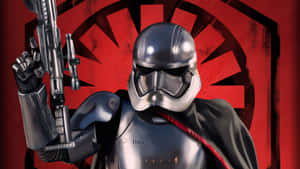 Captain Phasma: The Chrome Stormtrooper Leader Wallpaper