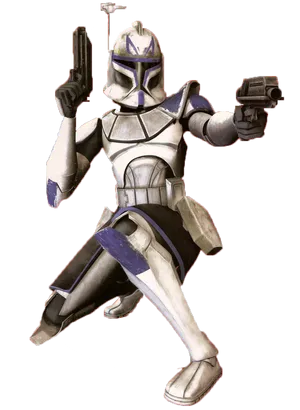 Captain Rex Blaster Pistols Wallpaper