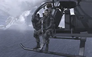 Captain Soap Mactavish In Action Wallpaper