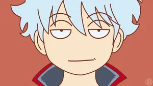 Caption: A Comical Take On Anime With A Playful Grin Wallpaper