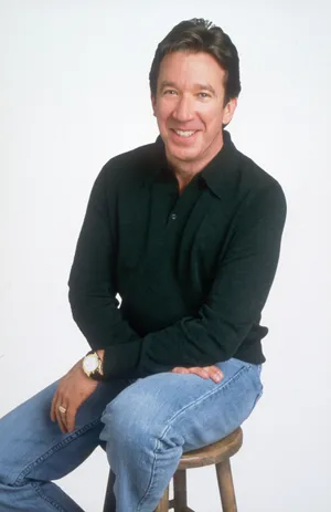 Caption: A Gracious Smile From The Legendary Tim Allen Wallpaper